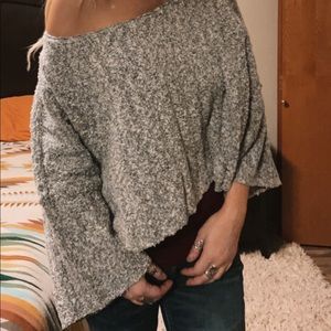 Free people Good Day crop sweater NWT Medium